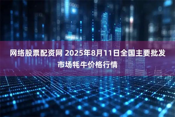 网络股票配资网 2025年8月11日全国主要批发市场牦牛价格行情